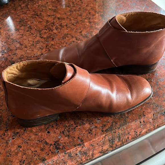 Christina Rossi Brown Made in Italy Shoe Boots size 8 - Picture 7 of 8